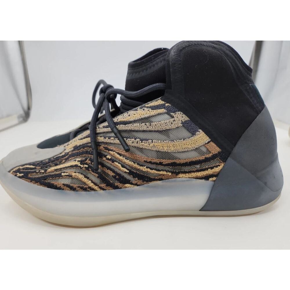 ADIDAS YEEZY QNTM Amber Tint GX1331 Mens Basketball Sneakers Size 9.5 Like New - Picture 8 of 14
